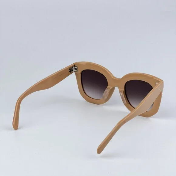 NEW Celine CL4005FN 57Z Beige Gradient Violet Geometric Women Sunglasses Celine CL4005FN 57Z BRAND NEW Sunglasses Beige Gradient  main image 4